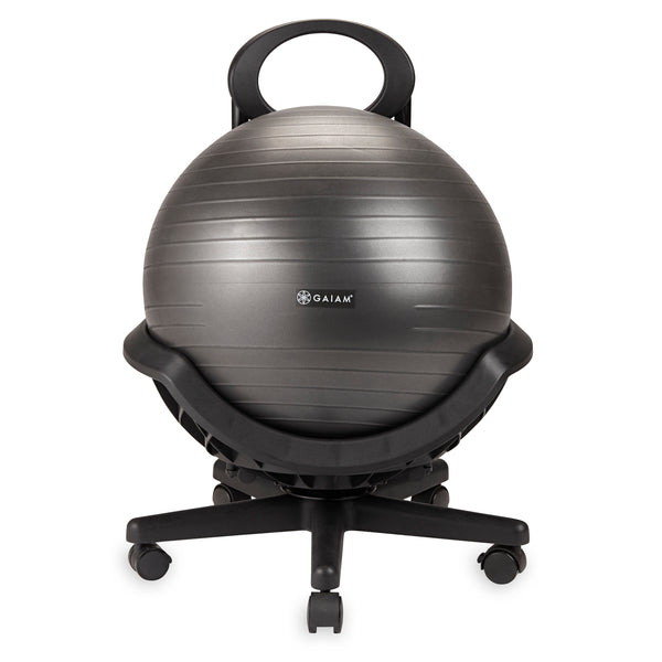 Gaiam Ultimate Balance Ball Chair With Swivel front