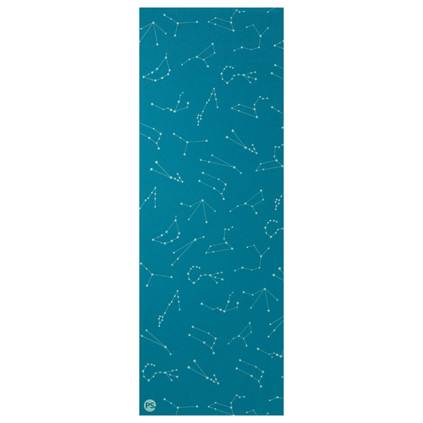 POPSUGAR Premium Constellations Yoga Mat (6mm) flat