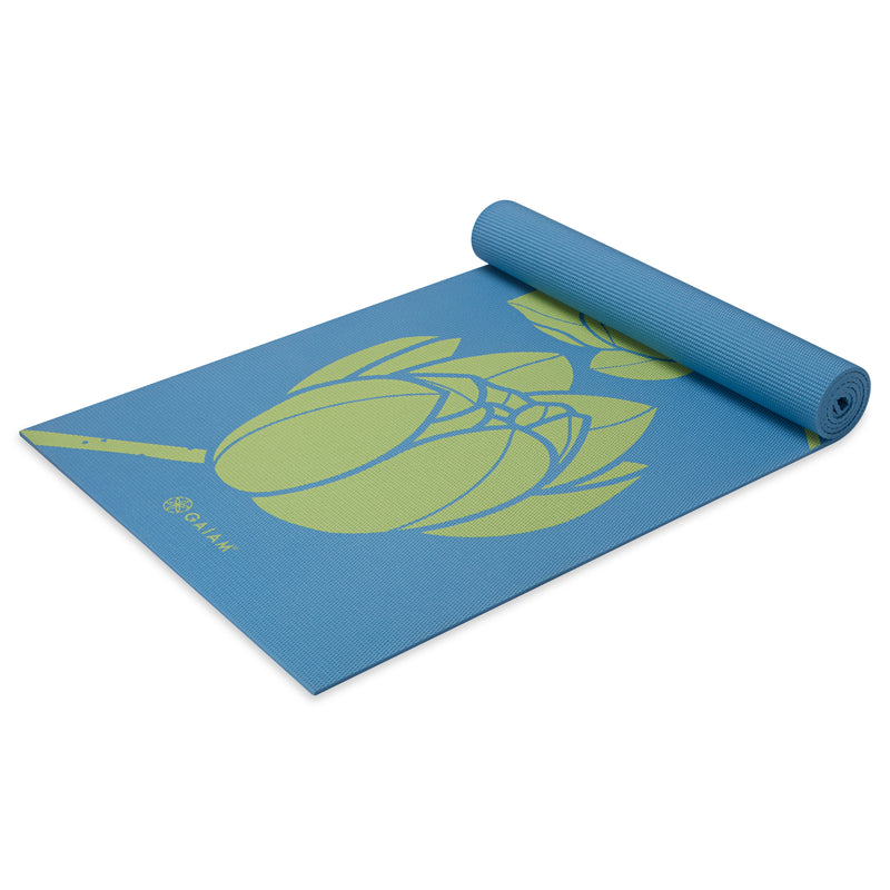 Lotus Flowers Yoga Mat (6mm)