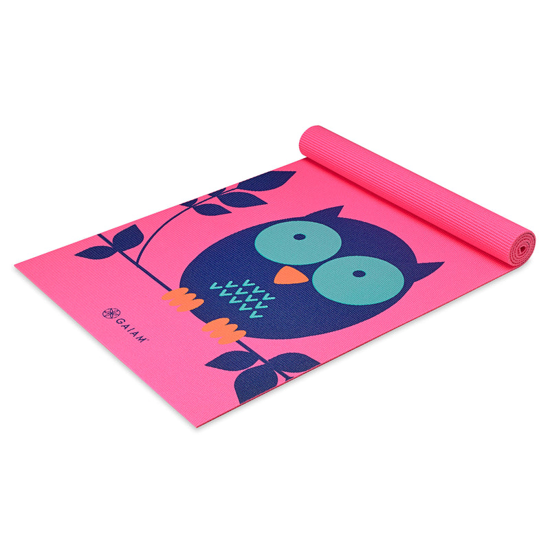 Kids Owl Yoga Mat (3mm)