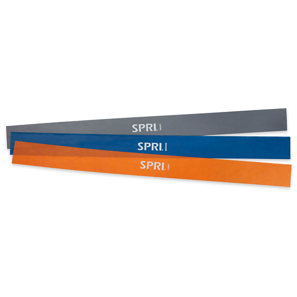SPRI Flat Bands (3-Pack) 3 bands outstretched