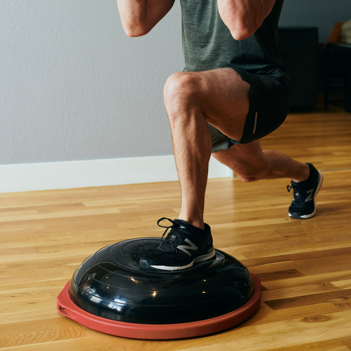 Person lunging on Balance Trainer Pro