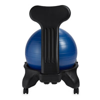 Gaiam Classic Balance Ball® Chair blue back