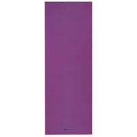 Gaiam No-Slip Yoga Towel Purple/Navy flat