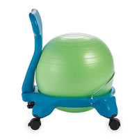 Kids Classic Balance Ball® Chair Blue Green side