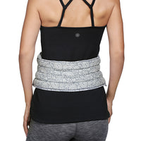 Gaiam Relax Lower Back Wrap on model back
