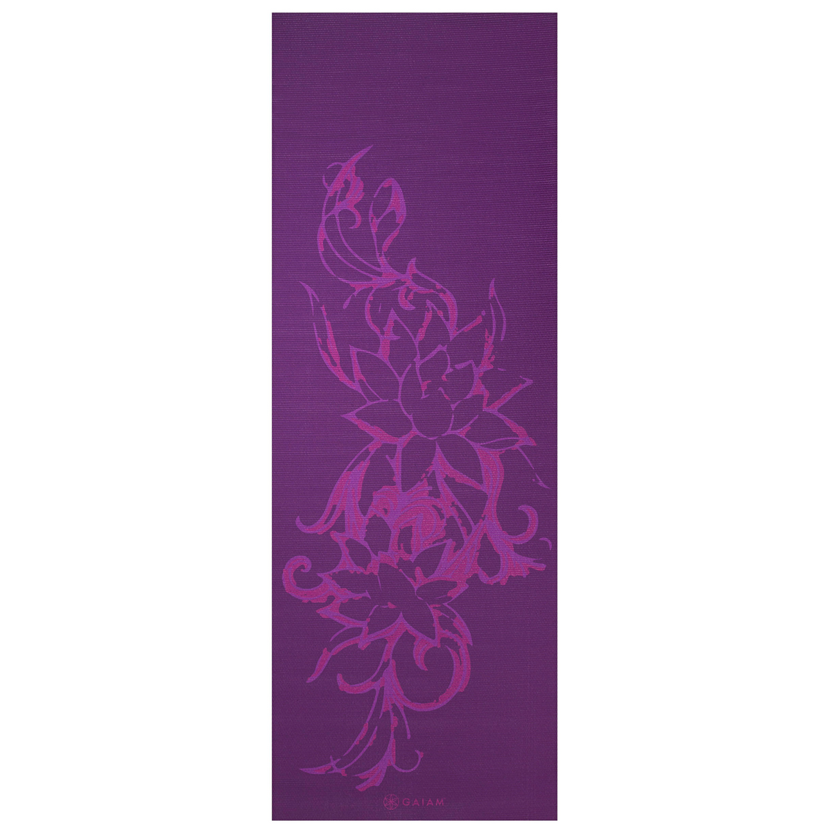 Full length Reversible Royal Bouquet Yoga Mat 6mm
