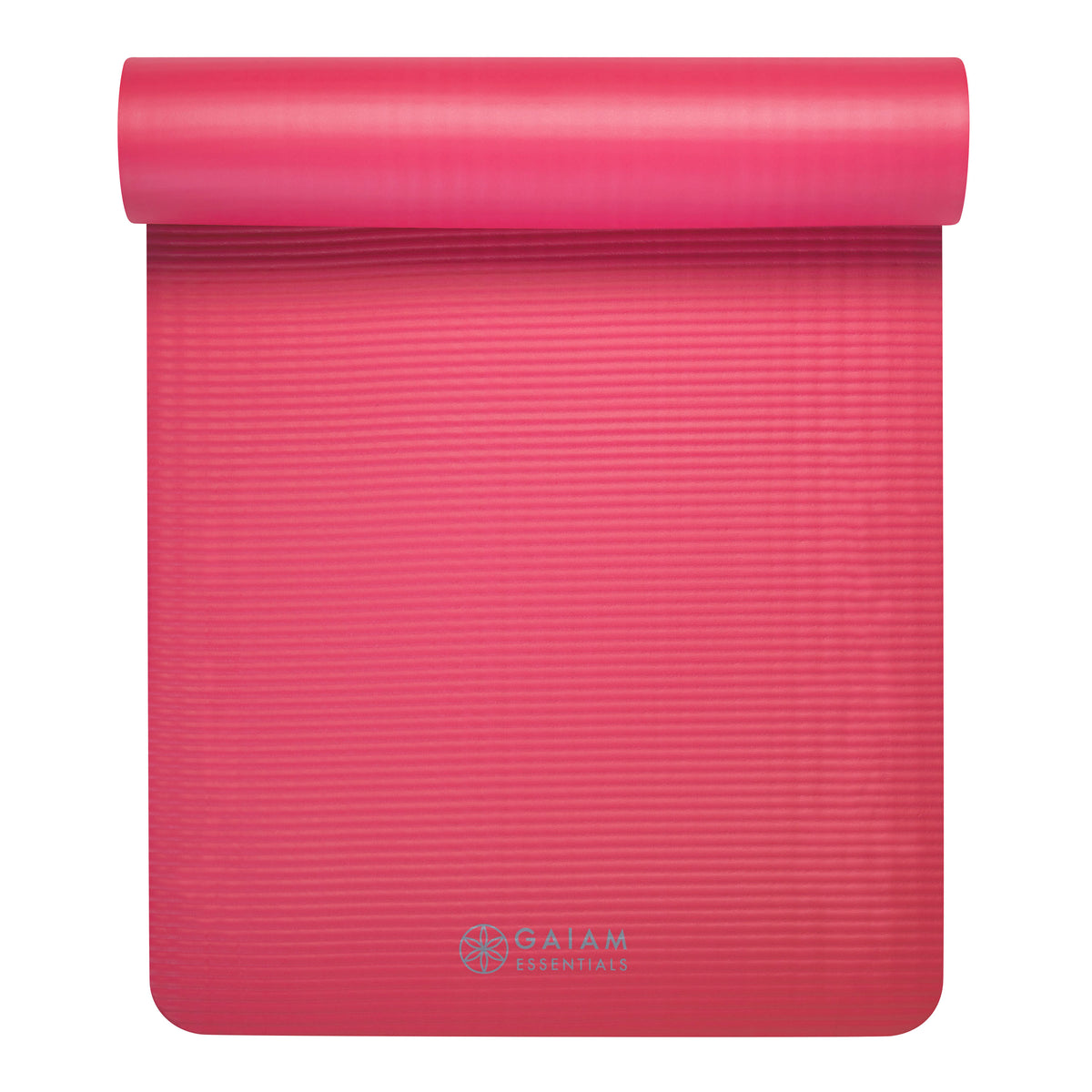 Gaiam Essentials Fitness Mat and Sling Pink