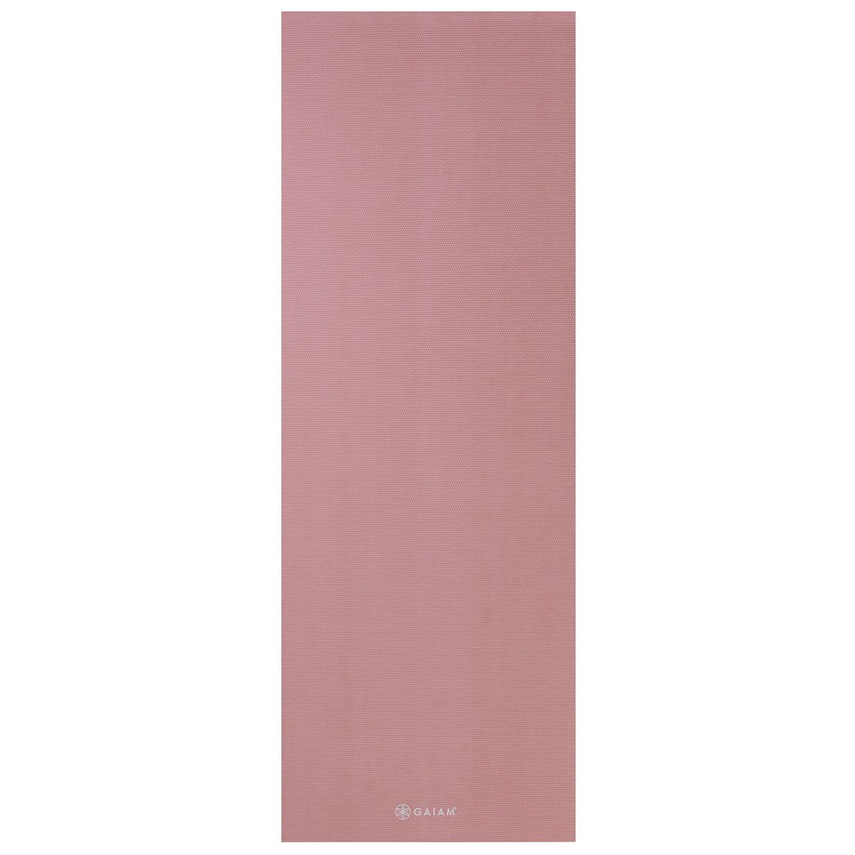 Gaiam Classic Solid Color Yoga Mat (5mm) Lilac flat
