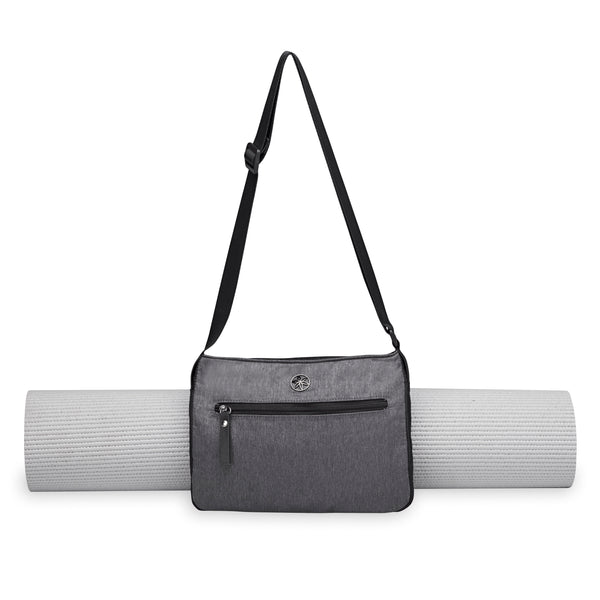 Gaiam Wander Free Yoga Mat Pouch with mat