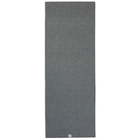 Gaiam Active Dry Yoga Mat Towel Black flat