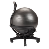 Gaiam Ultimate Balance Ball Chair With Swivel side