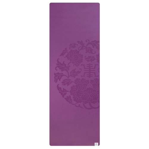 Gaiam Premium Yoga Mat - Pink Athenian (6mm) - Yahoo Shopping