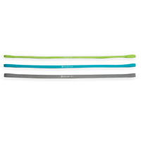 Gaiam Restore Resistance Training Bands 3-Pack outstretched