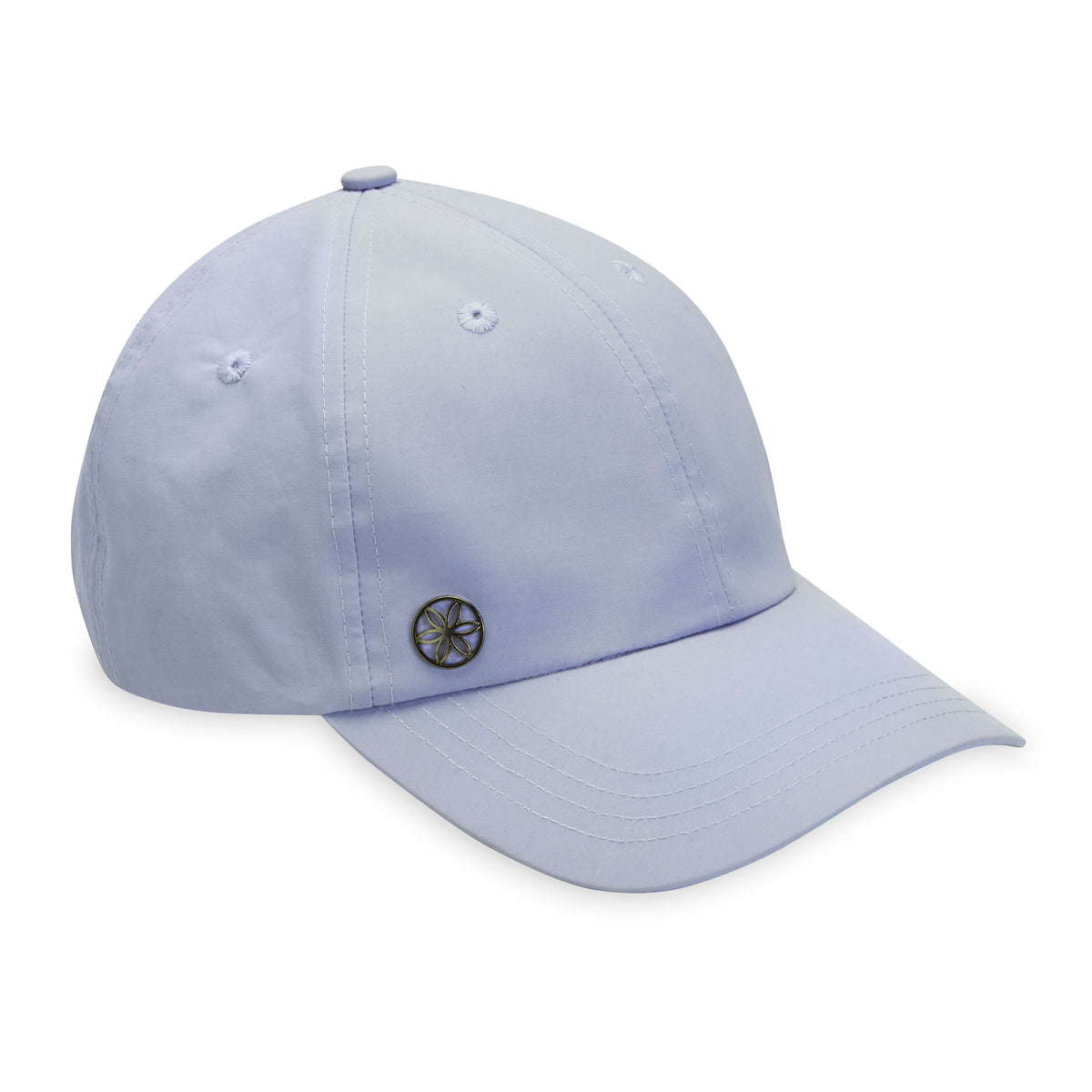 Gaiam Classic Fitness Hat Lilac front angle
