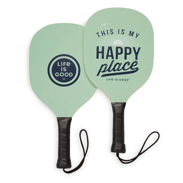 Life is Good Pickleball Starter Set Happy Place paddles