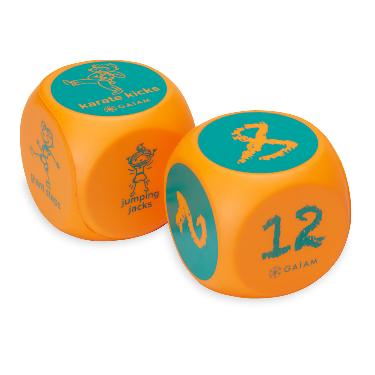 Gaiam Kids Activity Dice front angle