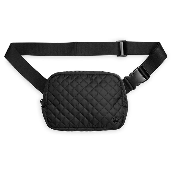 Gaiam Yoga Knapsack Single Strap Backpack Tote Bag Black J2Y NWT