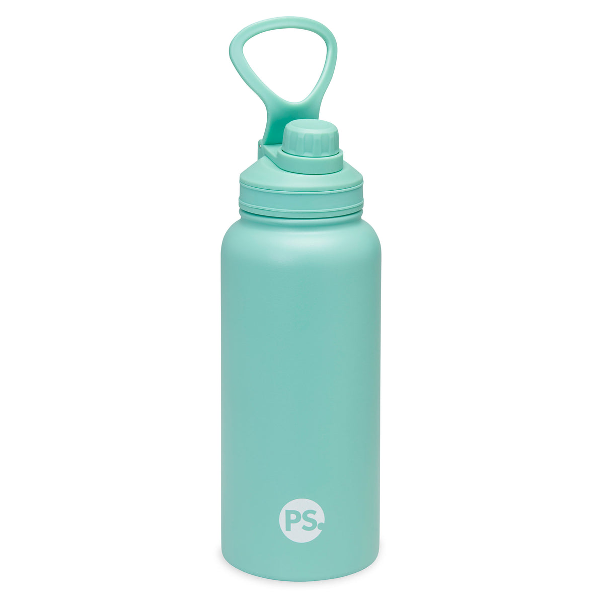 Gaiam 32oz Water Bottle Gift Pack Mint with chug top
