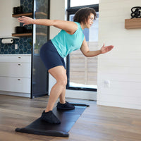 Slide Board (71 L X 20 W) Sliders For Working Out, Workout Board, Orange