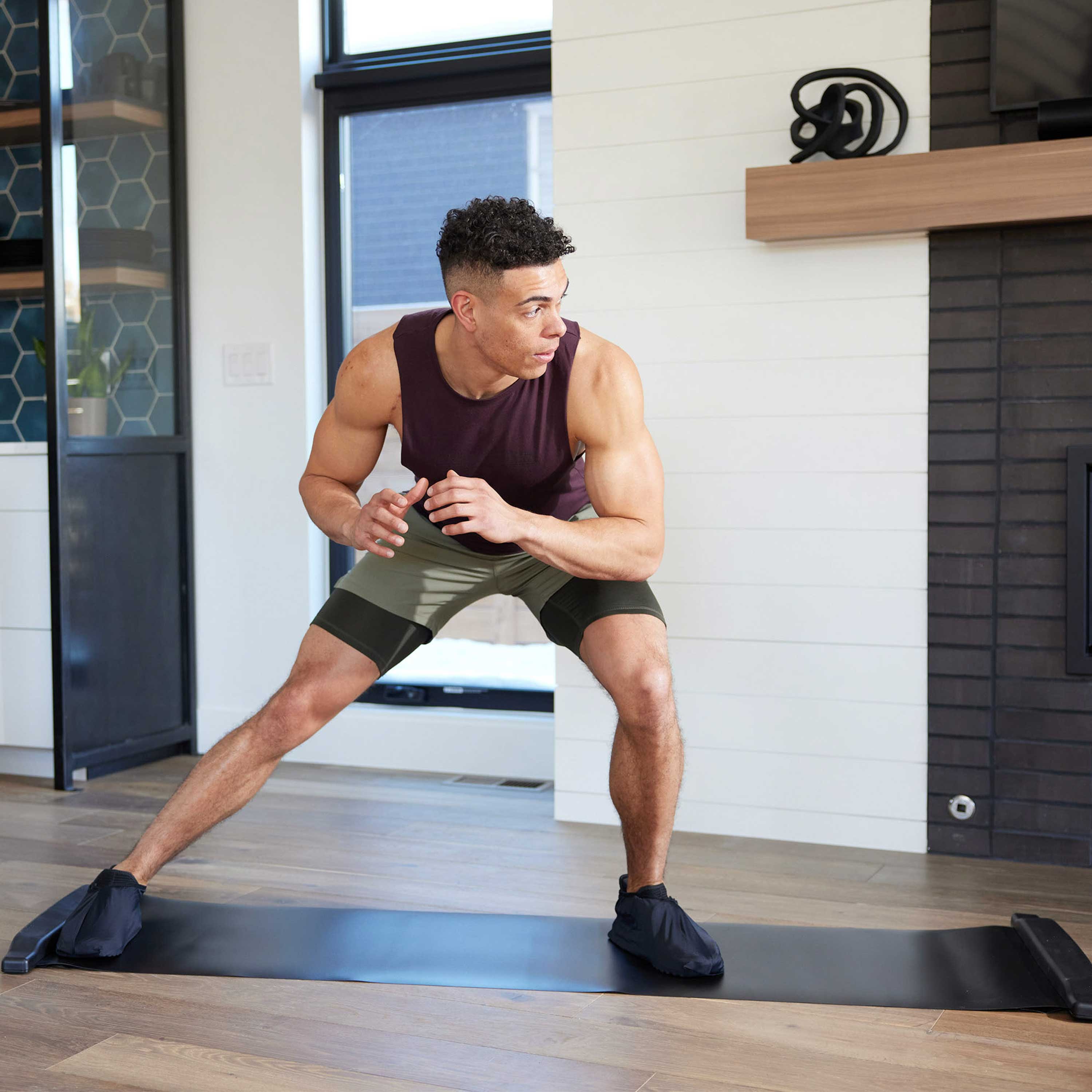 Slide and glide online workout