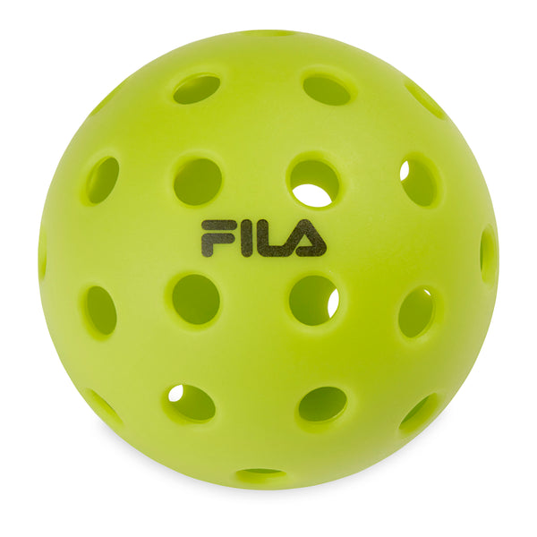FILA Outdoor Pickleballs (4-Pack) one ball