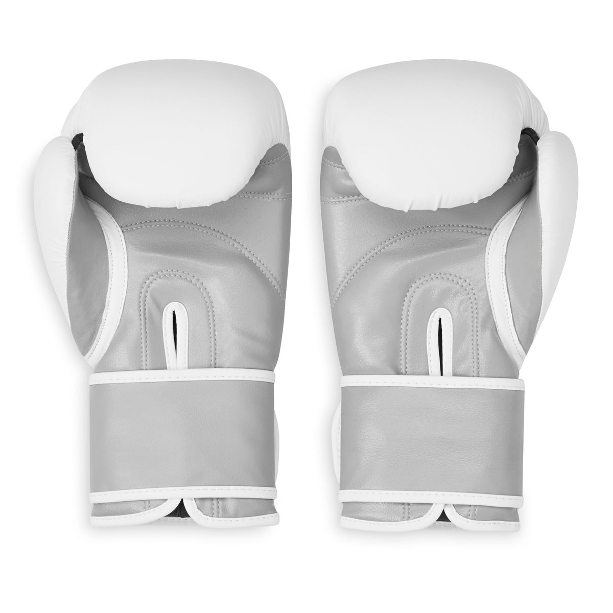 FILA Boxing Gloves (8oz) White/Grey both gloves interior
