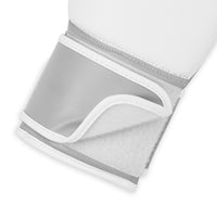 FILA Boxing Gloves (8oz) White/Grey velcro closeup