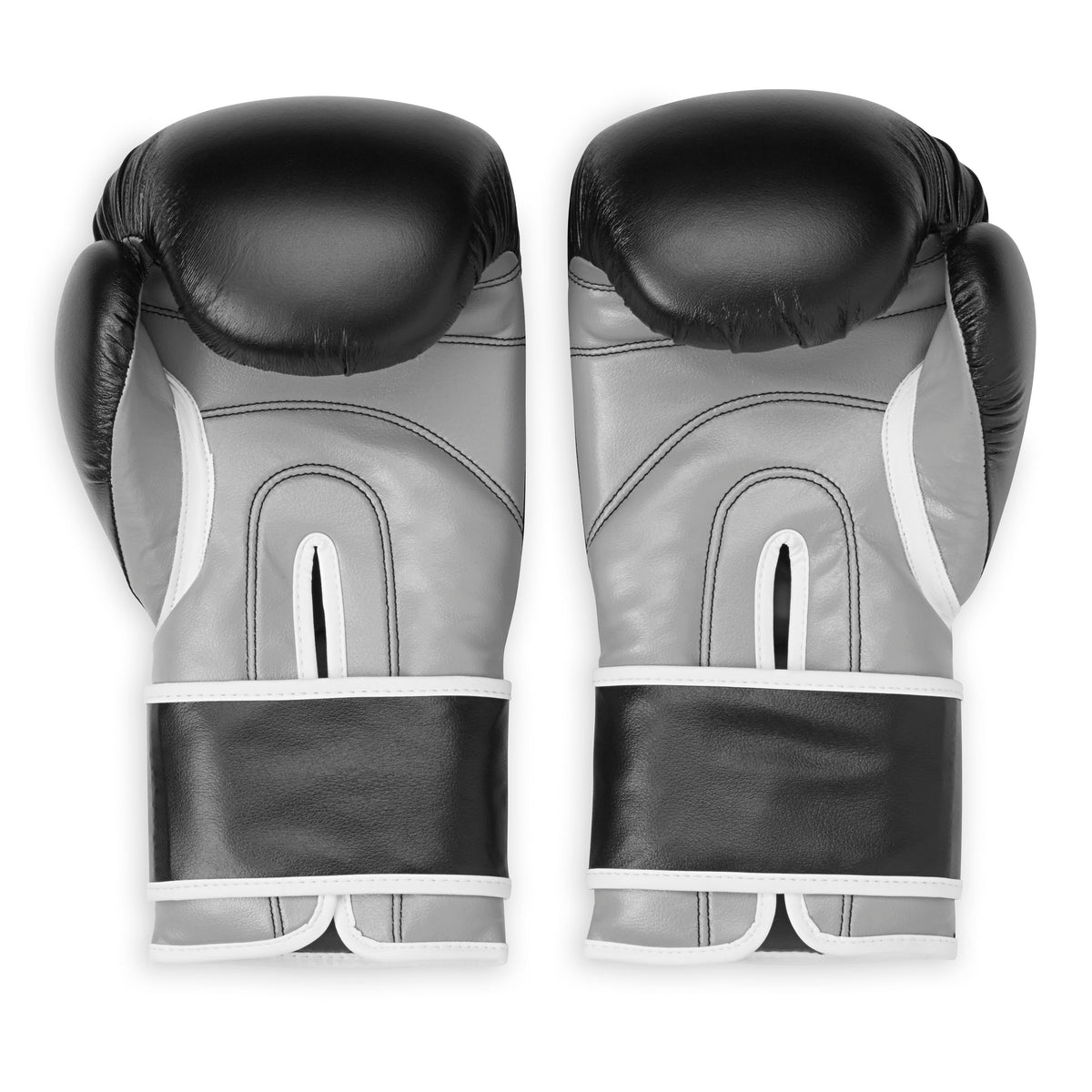 FILA Boxing Gloves (12oz) Black/Grey both gloves interior