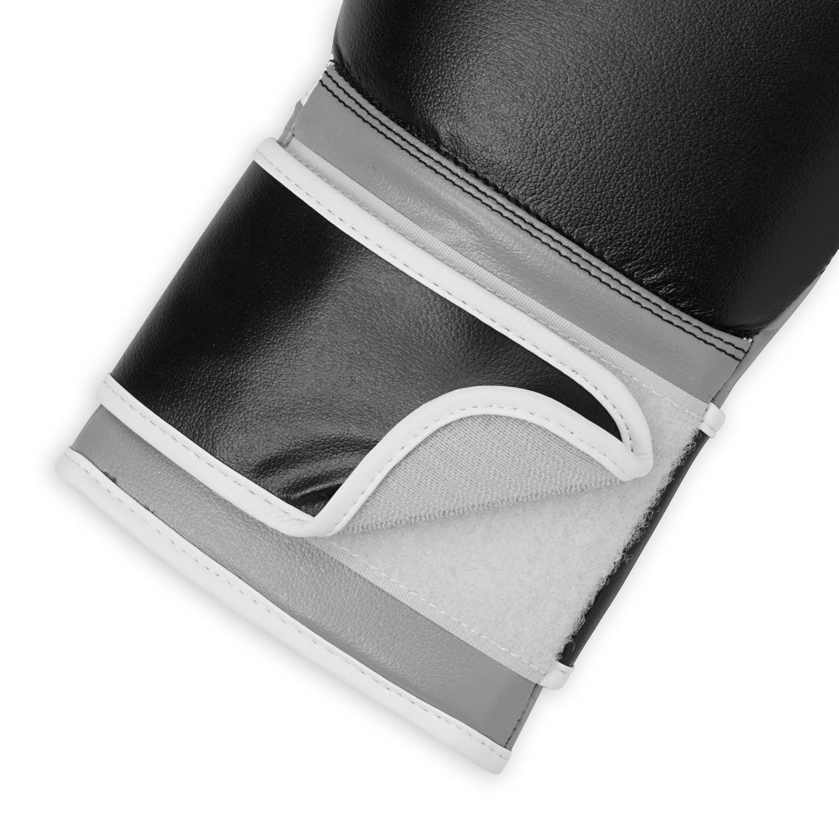 FILA Boxing Gloves (12oz) Black/Grey velcro closeup