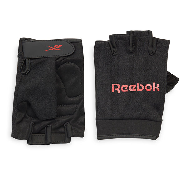 Reebok Classic Fitness Gloves Red both gloves back and palm