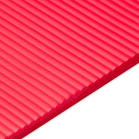 Reebok 10mm Fitness Mat Red texture closeup