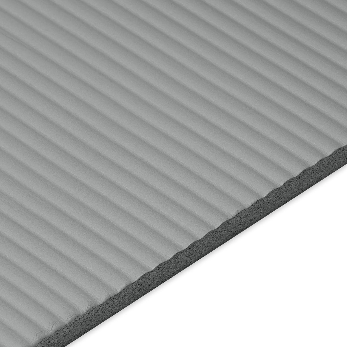 Reebok 10mm Fitness Mat Grey texture closeup