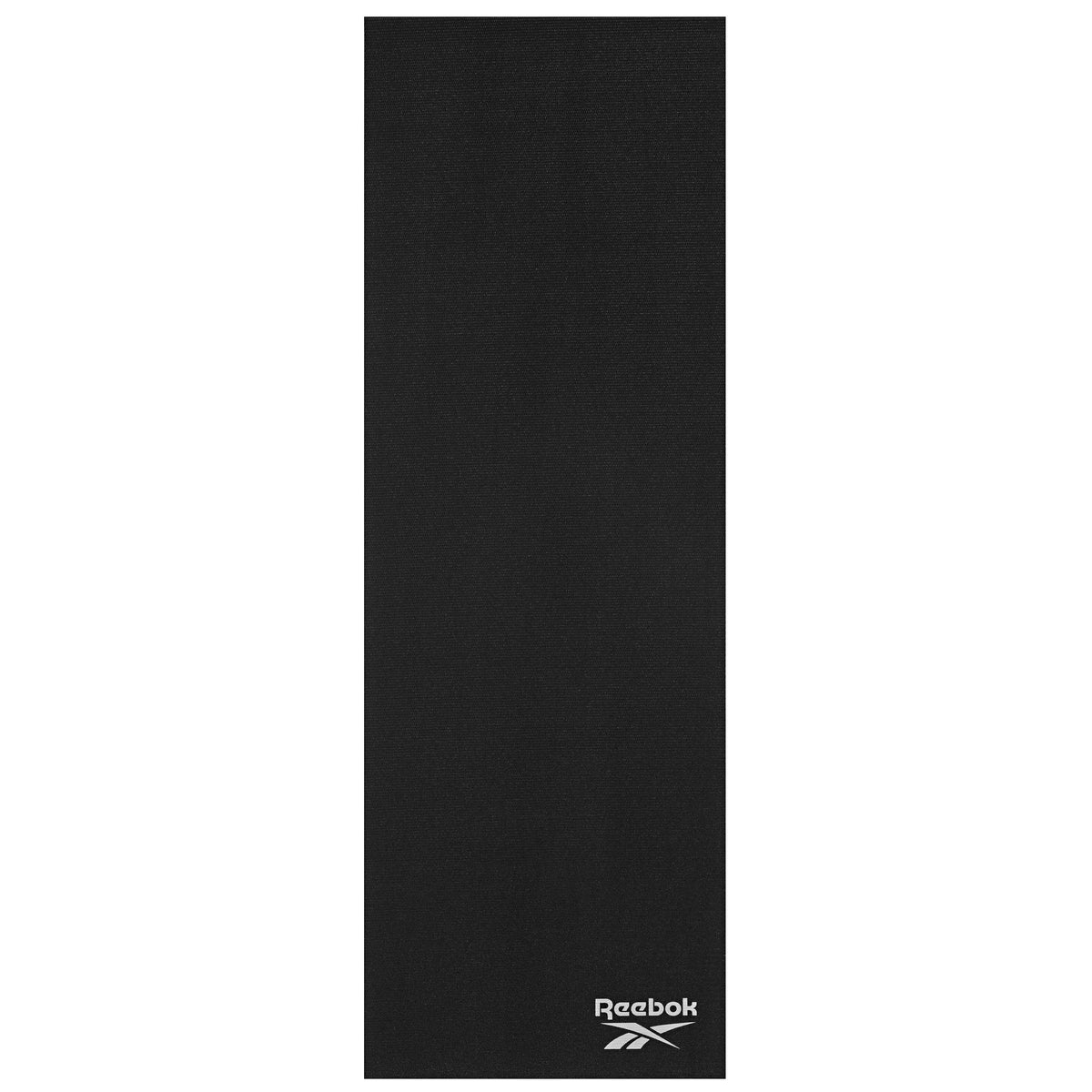 Reebok Solid Yoga Mat (5mm) Black flat