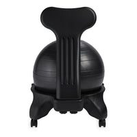 Gaiam Classic Balance Ball® Chair charcoal back