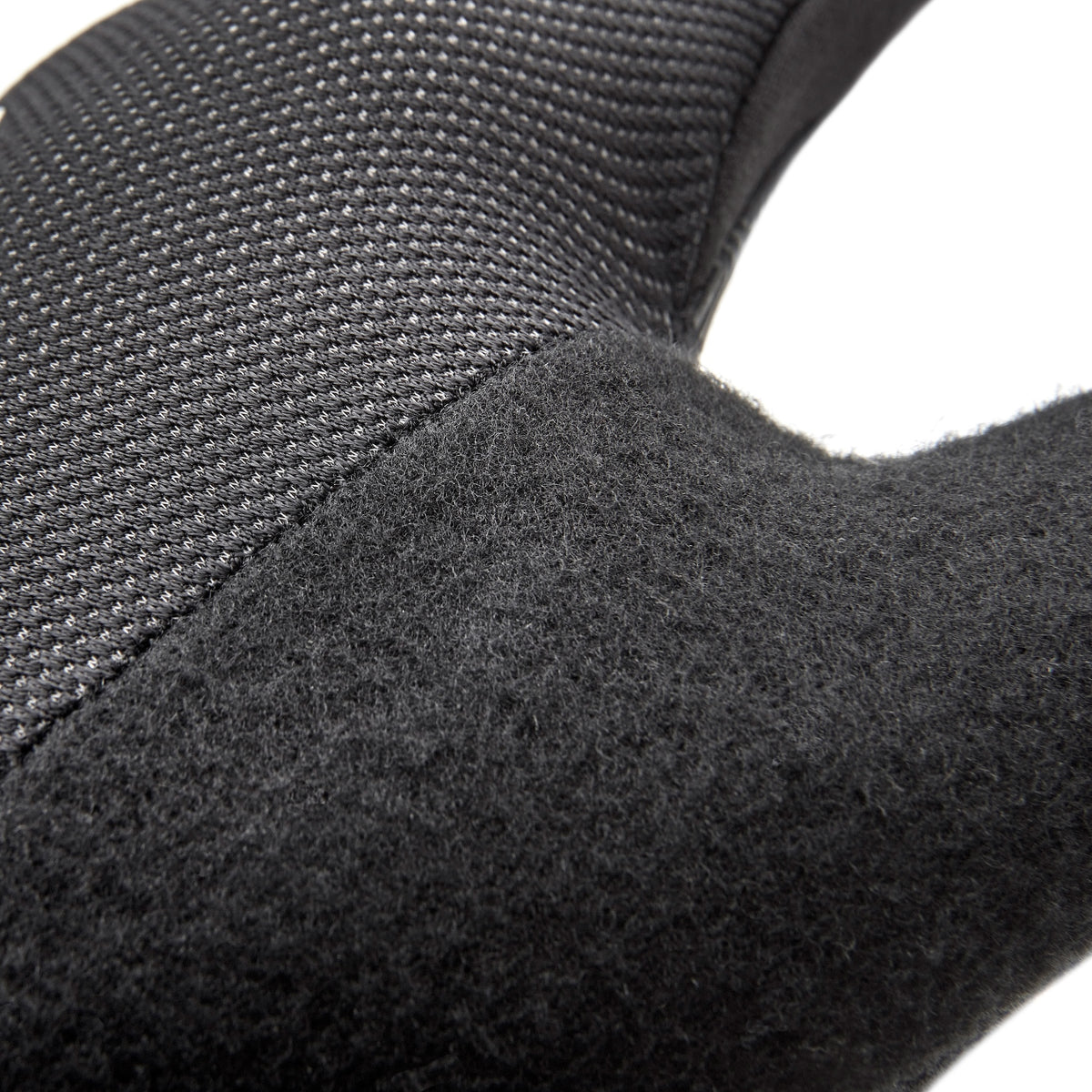adidas Full-Finger Essential Gloves black thumb texture closeup
