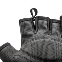 adidas Elite Training Gloves Grey palm and finger closeup