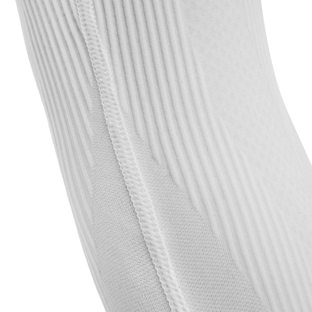 adidas Compression Arm Sleeves white seam closeup