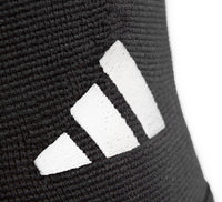 adidas Knee Support - White logo closeup