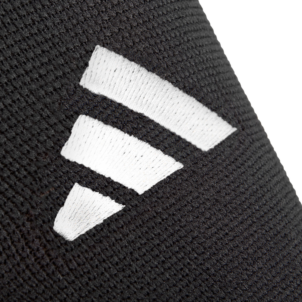 adidas Elbow Support - White logo closeup