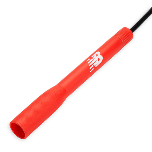 new balance Classic Speed Rope red handle closeup