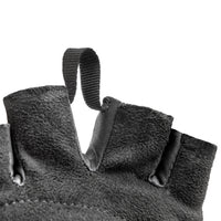 adidas Essential Adjustable Gloves - Blue loop closeup