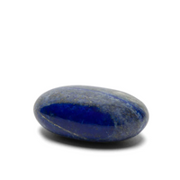 b, halfmoon Palm Crystal Lapis Lazuli 