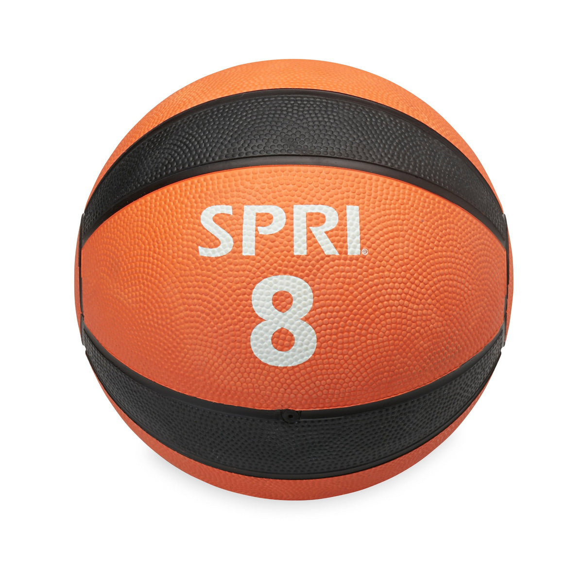 Orange 8 pound Medicine Ball