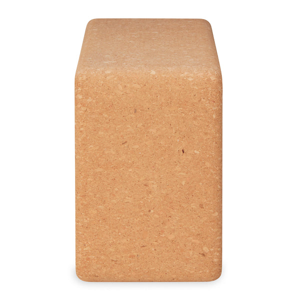 Gaiam Natural Cork Yoga Block Standard 4 Inch at