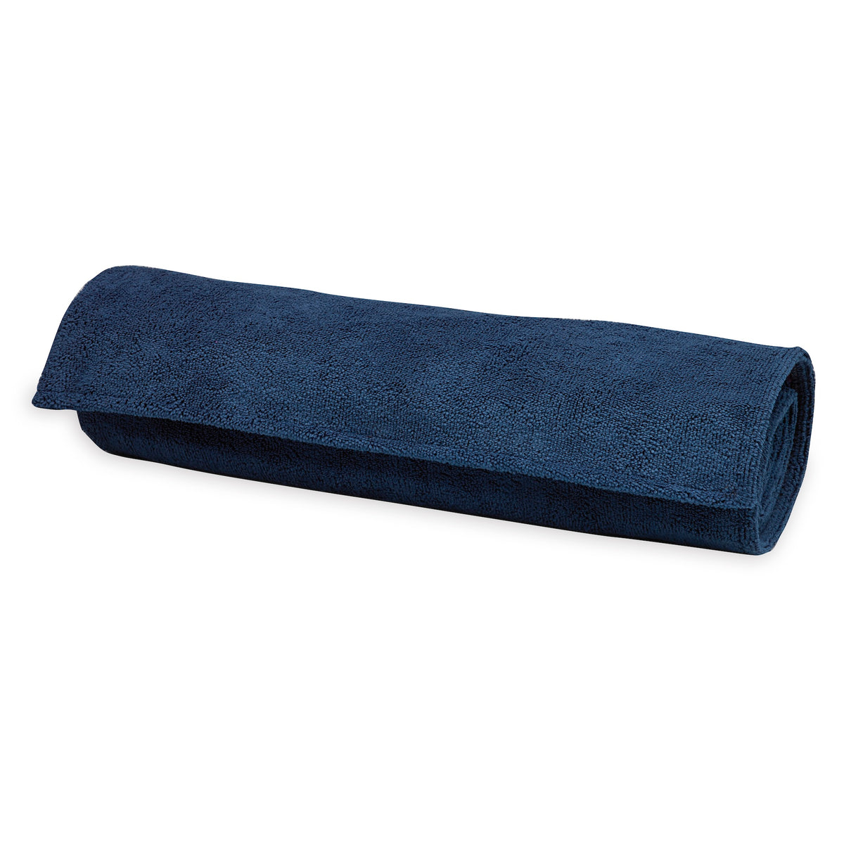 GAIAM Dual-Grip Grippy Yoga Mat Towel - 68'' x 24'' Navy/Fushia