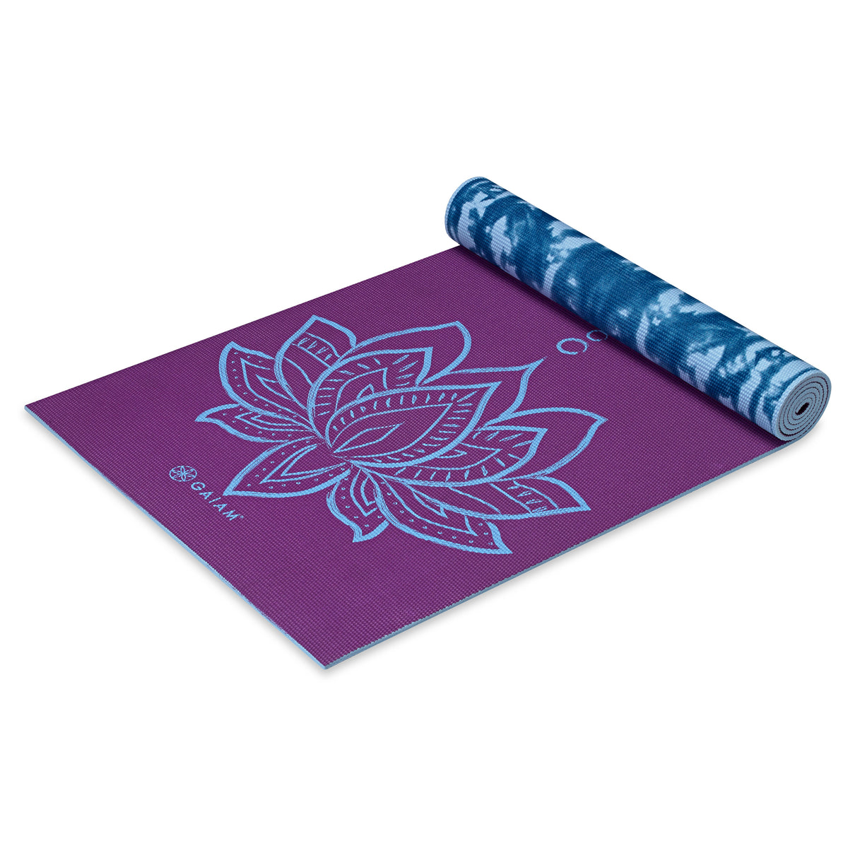 Lotus Yoga Mat Towel 