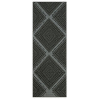 Premium Navajo Yoga Mat (6mm) top black side