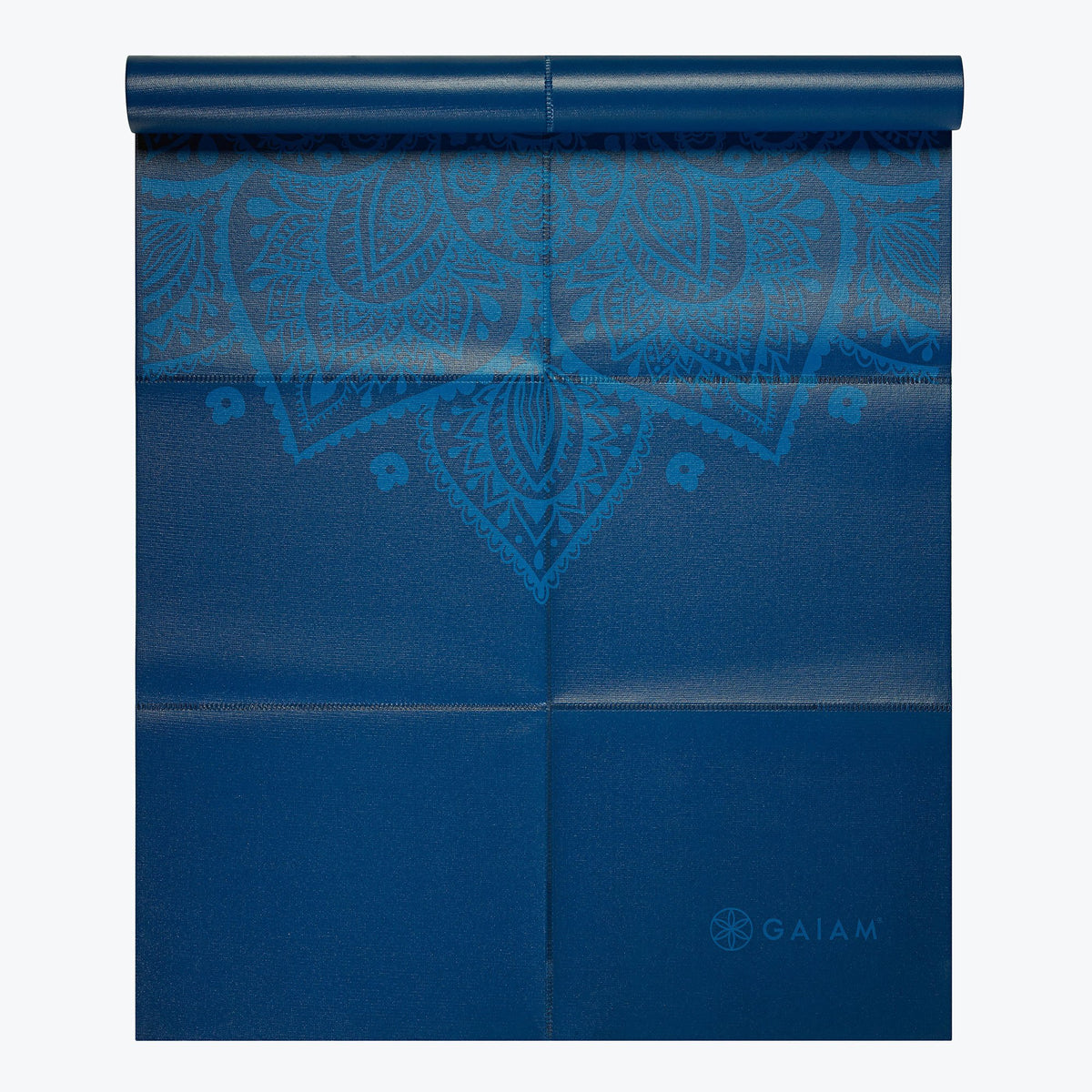 Gaiam Blue Sundial Foldable Yoga Mat (2mm)