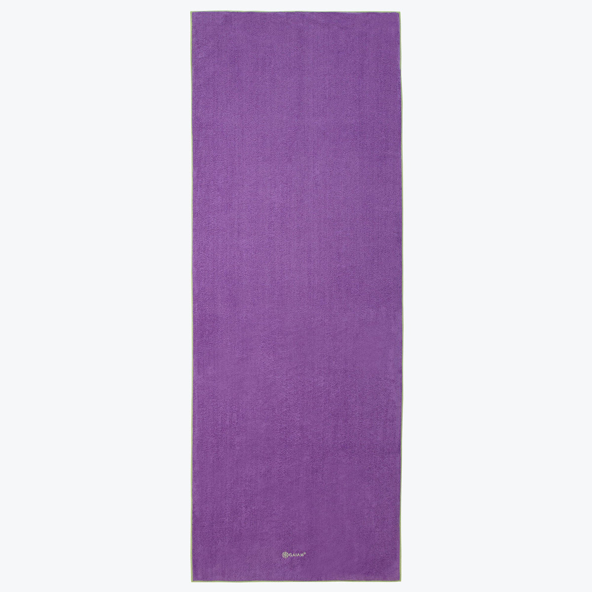 Purple Stay-Put Yoga Towel